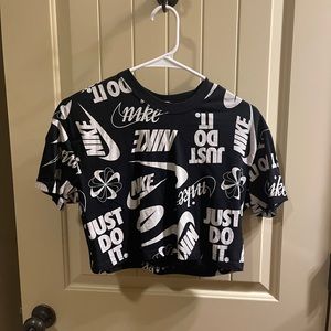 Nike Workout/Lounge Crop Top